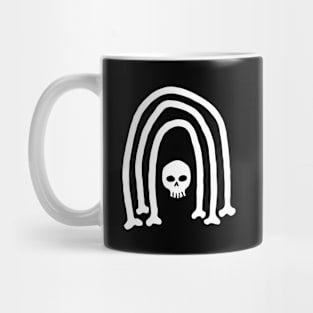 Skull with Bonebow Mug